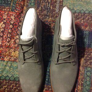 Cole Haan Men's Grand Gray Nubuck Leather Chukka Boots - 11.5M - New in Box